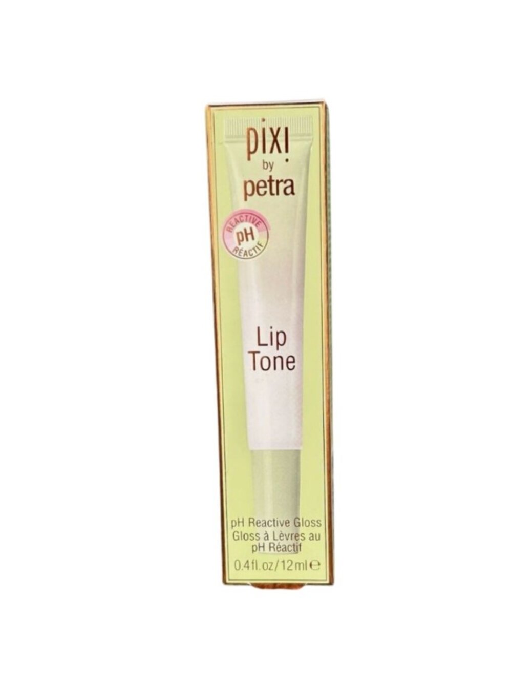 Pixi By Petra LipTone SnowPearl pH Reactive Shimmer Lip Gloss 0.4 oz 12mL